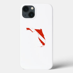Florida State Silhouette Diving Flag Case-Mate iPhone Case