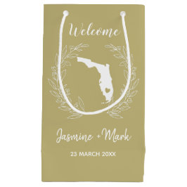 Florida State Silhouette Wedding Jubileum Klein Cadeauzakje