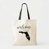Florida State Silhouette Wedding Welkom Tas (Voorkant)