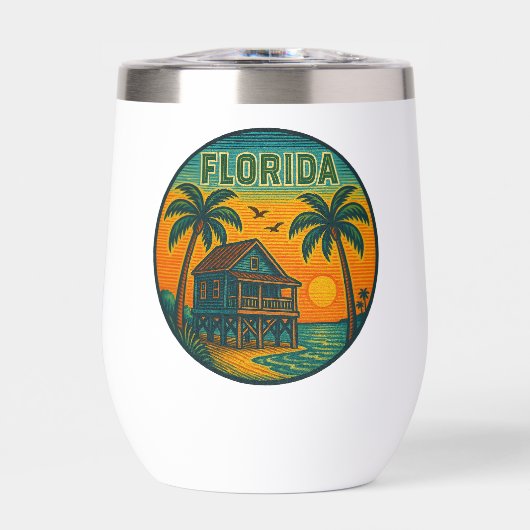 Florida State Stemless Wine Tumbler (Voorkant)