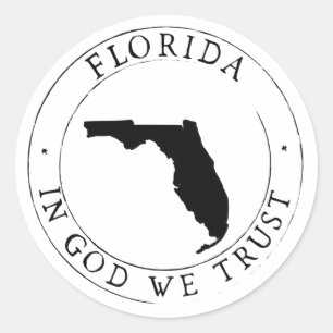 Florida State Sticker Envelope Seal