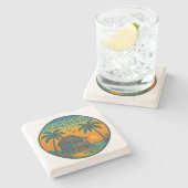 Florida State Stone Onderzetter (Zijkant)