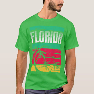 Florida State Summer Vacation Tropical FL Florida T-shirt