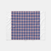 Florida State Tartan Fleece Deken (Voorkant (Horizontaal))