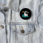 Florida State Test Day Llama voor studenten Ronde Button 5,7 Cm (In situ)