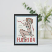 Florida State vintage-briefkaart Briefkaart (Staand voorkant)