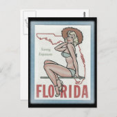 Florida State vintage-briefkaart Briefkaart (Voorkant / Achterkant)