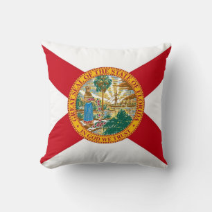 Florida State Vlag Amerikaans MoJo Kussen