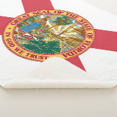 Florida State Vlag Print Patriottisch Sherpa Deken (3/4)