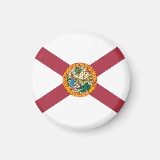 Florida State Vlag USA Magneet (Voorkant)