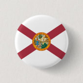 Florida State Vlag USA Ronde Button 3,2 Cm (Voorkant)