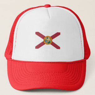 Florida State Vlag USA Trucker Pet
