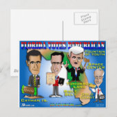 Florida stemt over 4 republikeinen briefkaart (Voorkant / Achterkant)