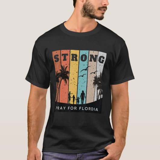 Florida Sterke Pray voor Florida Support T-shirt (Voorkant)