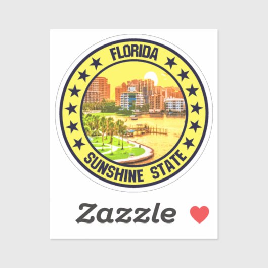 Florida Sticker (Vel)