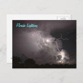 Florida Storm Lightning Briefkaart (Voorkant / Achterkant)
