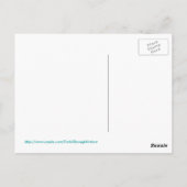 Florida Storm Lightning Briefkaart (Achterkant)