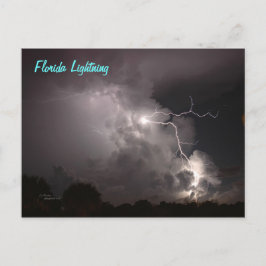 Florida Storm Lightning Briefkaart