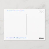 Florida storm wolken Cape Coral Briefkaart (Achterkant)