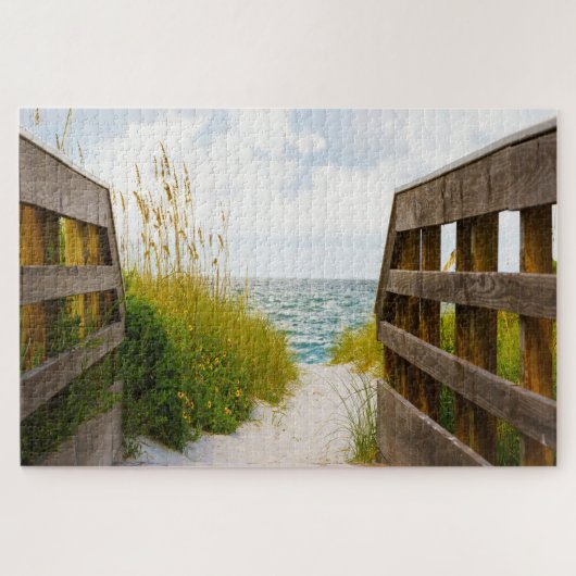 Florida Strand Scene Legpuzzel (Horizontaal)