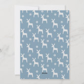 Florida Strand Tropische Flamingo Kerstvakantie Feestdagenkaart (Achterkant)