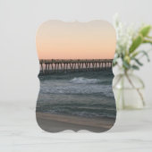 Florida Strand Uitnodiging (Staand voorkant)