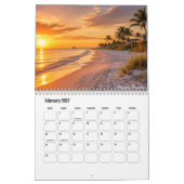 Florida Stranden Kalender (Feb 2027)
