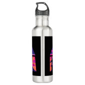 Florida Strandgolven Waterfles (Achterkant)