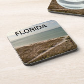 Florida strandpad richting de kust drankjes onderzetter (Linkerzijde)