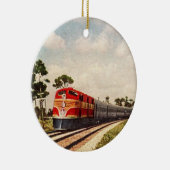 Florida Streamliner Keramisch Ornament (Rechts)