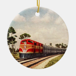 Florida Streamliner Keramisch Ornament