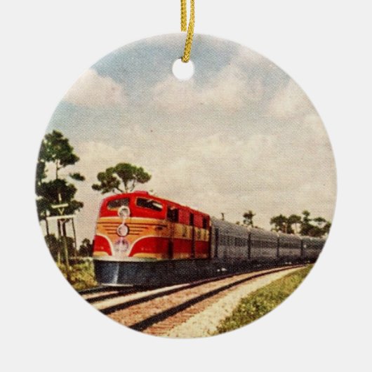Florida Streamliner Keramisch Ornament (Voorkant)