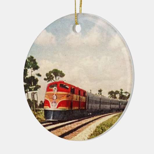 Florida Streamliner Keramisch Ornament (Links)