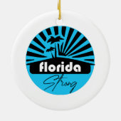 Florida Strong Classic Keramisch Ornament (Achterkant)