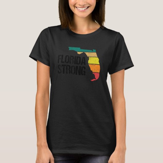Florida Strong Community Strength Prayer Support T-shirt (Voorkant)