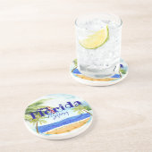 Florida Strong Zandsteen Onderzetter (Zijkant)