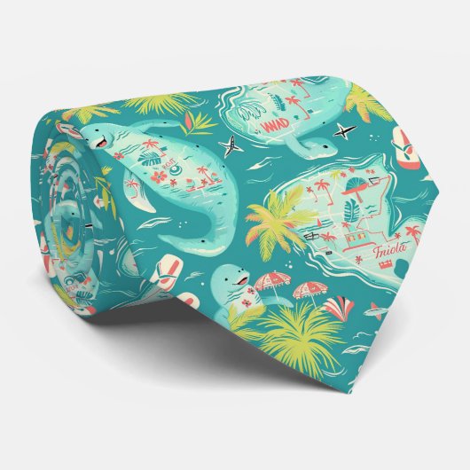 Florida Stropdas (Opgerold)