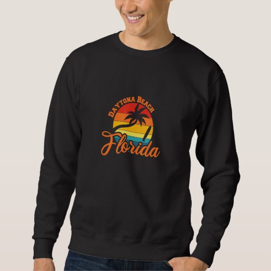 Florida Style Retro Vacation Daytona Beach Trui (Voorkant)