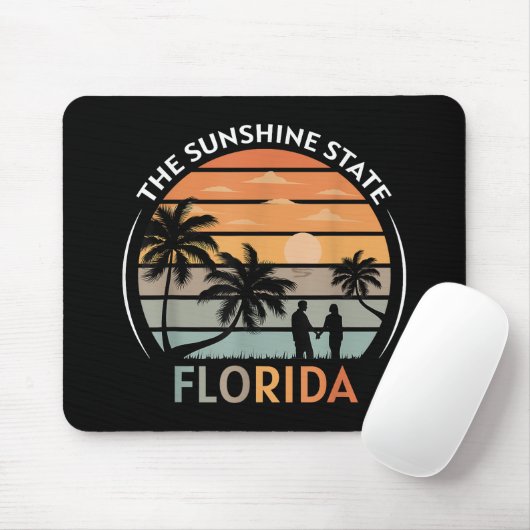 Florida Summer Beach  Sunset Muismat (Met muis)