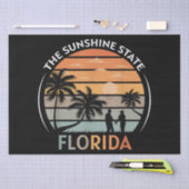 Florida Summer Beach Sunset Tissuepapier (Craft)