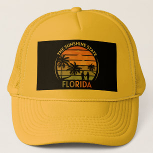 Florida Summer Beach  Sunset Trucker Pet