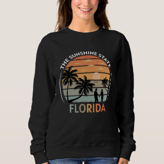 Florida Summer Beach Vintage Sunset  1 Trui