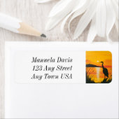 Florida Sunrise Adres Label (Insitu)