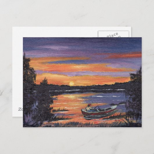 Florida Sunrise Briefkaart (Voorkant / Achterkant)