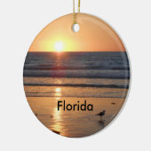 Florida Sunrise kerstversiering Keramisch Ornament (Links)