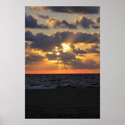 Florida Sunrise Poster (Voorkant)