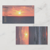 Florida Sunrise Visitekaartje (Voorkant / Achterkant)