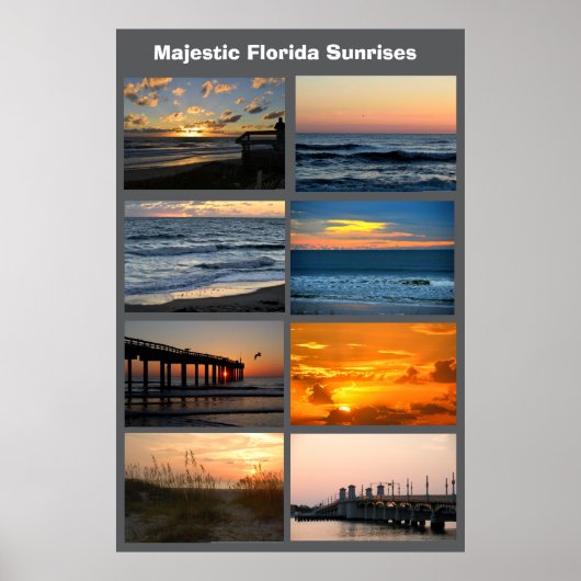 Florida Sunrises Print, Value Poster Paper (Matte) (Voorkant)