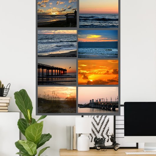 Florida Sunrises Print, Value Poster Paper (Matte) (Thuiskantoor)