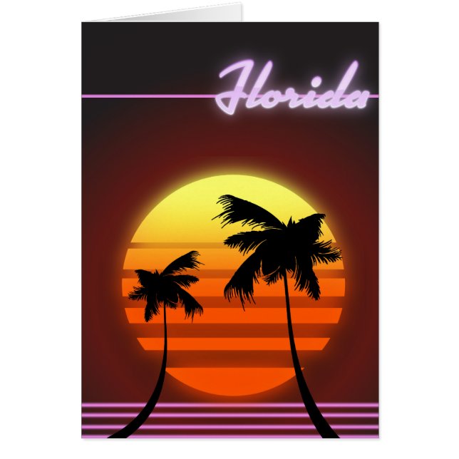 Florida Sunset 1984 poster (Voorkant)